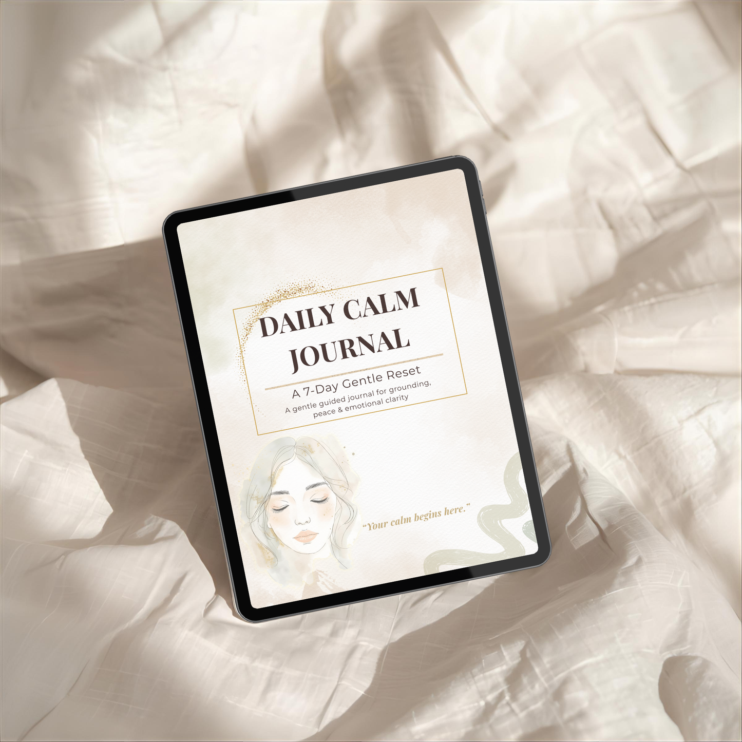 🌙 Daily Calm — 7 Days of Peace (Digital Journal) - LunarHeartCo