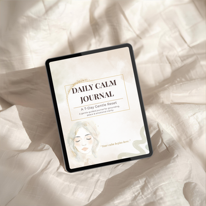 🌙 Daily Calm — 7 Days of Peace (Digital Journal) - LunarHeartCo