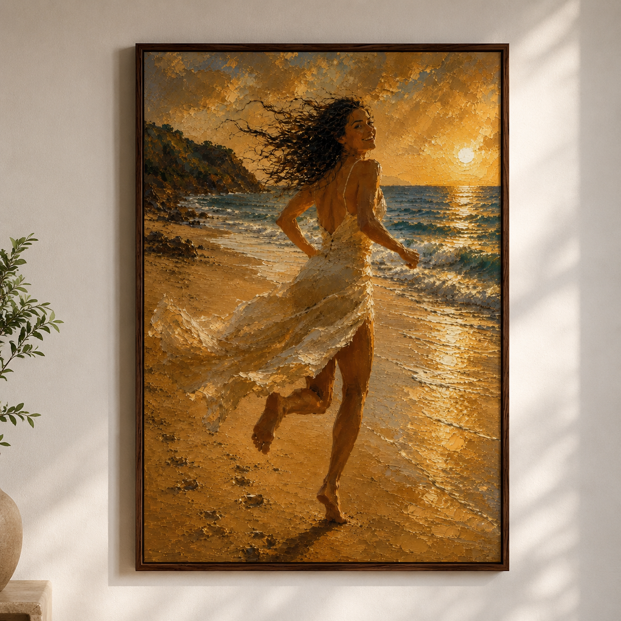 MEDITERRANEAN STUDIES — The Wild Light, Framed Art Print