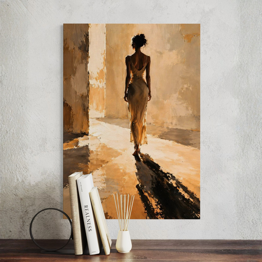 Light Study III Dissolution canvas art by LunarHeartCo featuring abstract, soft pastel colors and fluid, dissolving design.