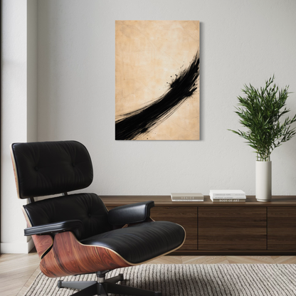 LunarHeartCo VECTOR I Rise canvas art featuring abstract design in soft pastel shades, mounted on a wooden frame.