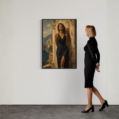 MEDITERRANEAN STUDIES — Salt & Stone , Framed Art Print