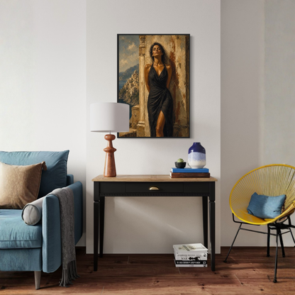 MEDITERRANEAN STUDIES — Salt & Stone , Framed Art Print