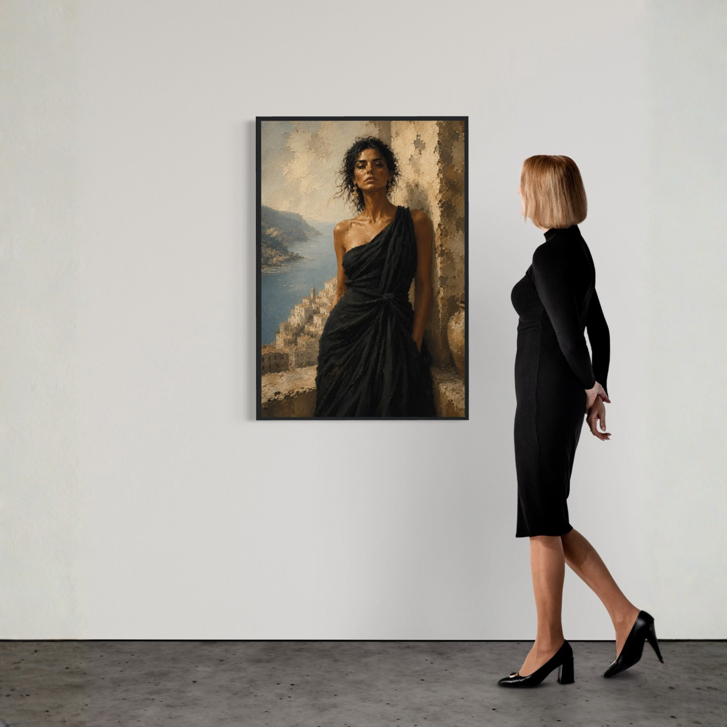 MEDITERRANEAN STUDIES — Last Light, Framed Art Print