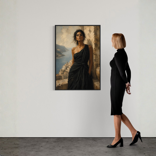 MEDITERRANEAN STUDIES — Last Light, Framed Art Print