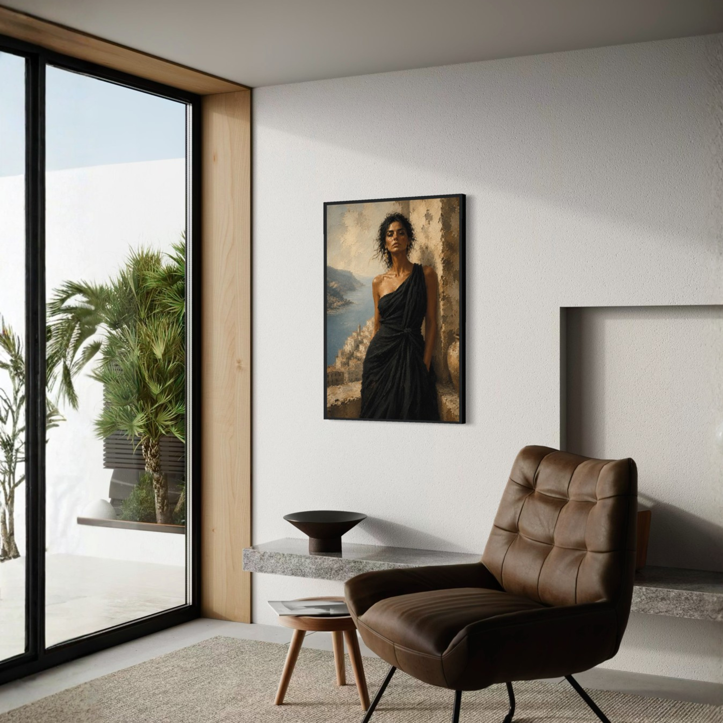 MEDITERRANEAN STUDIES — Last Light, Framed Art Print