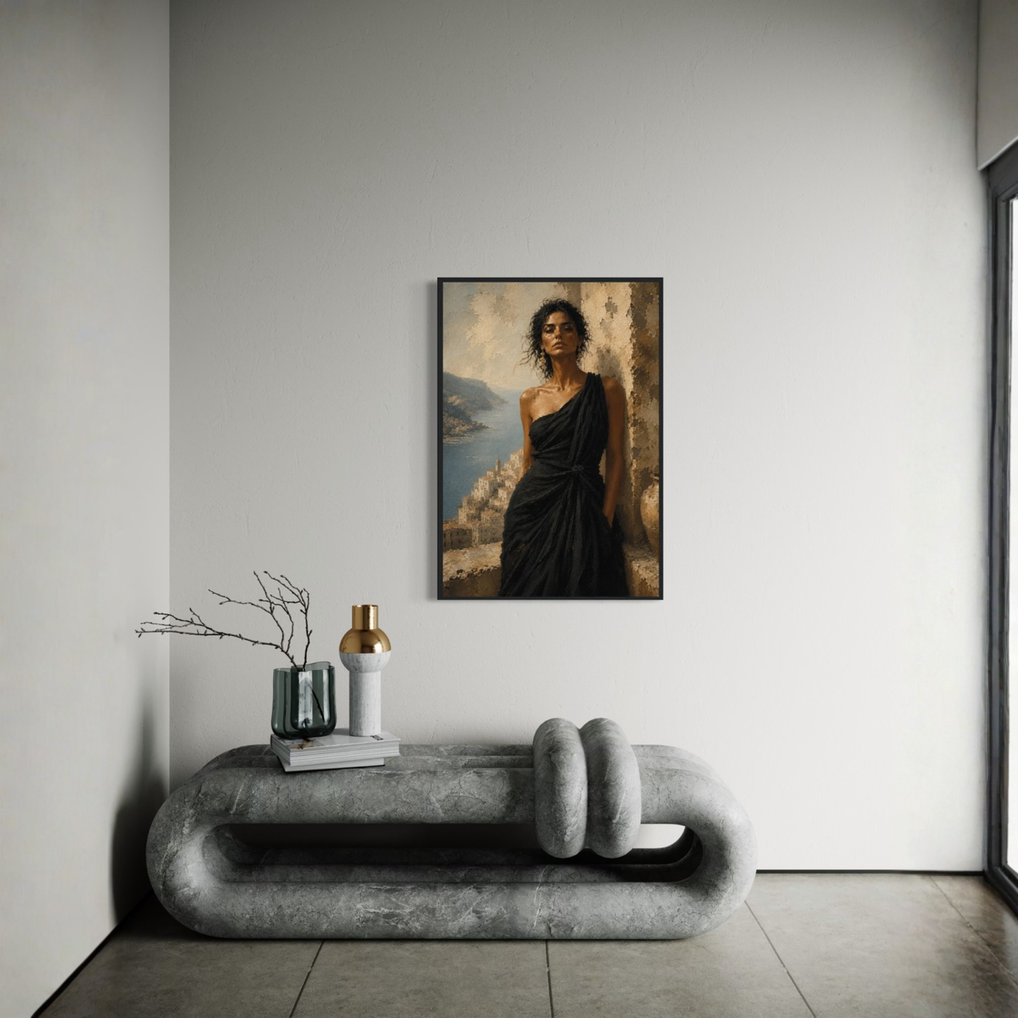 MEDITERRANEAN STUDIES — Last Light, Framed Art Print