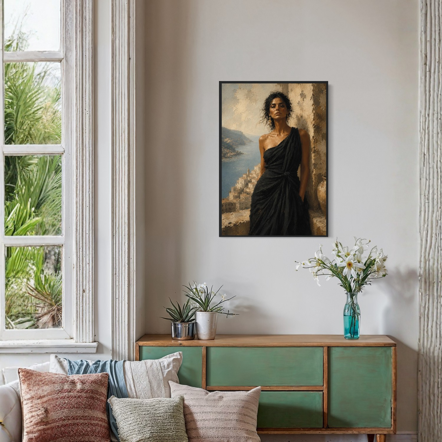 MEDITERRANEAN STUDIES — Last Light, Framed Art Print