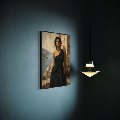 MEDITERRANEAN STUDIES — Last Light, Framed Art Print