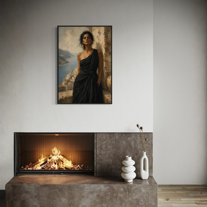 MEDITERRANEAN STUDIES — Last Light, Framed Art Print
