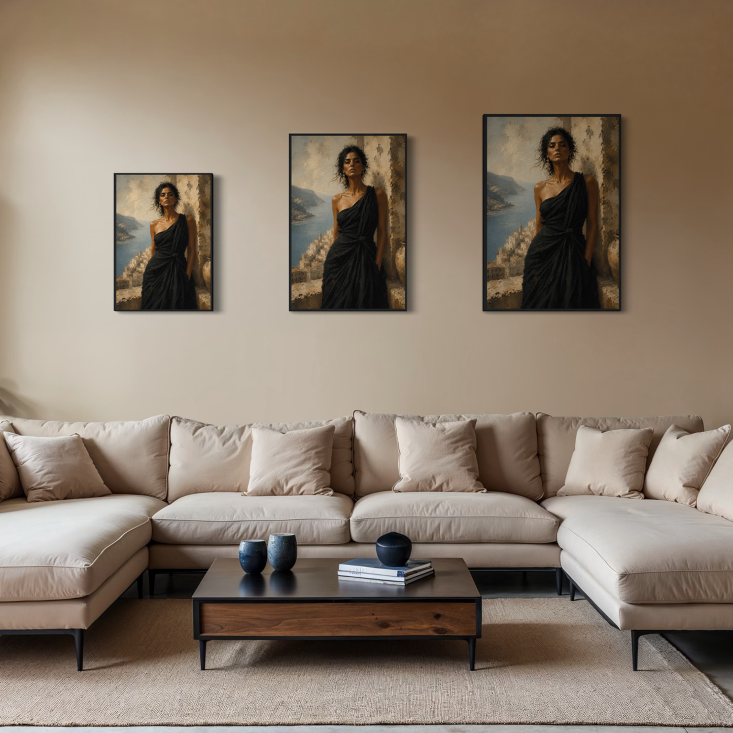MEDITERRANEAN STUDIES — Last Light, Framed Art Print