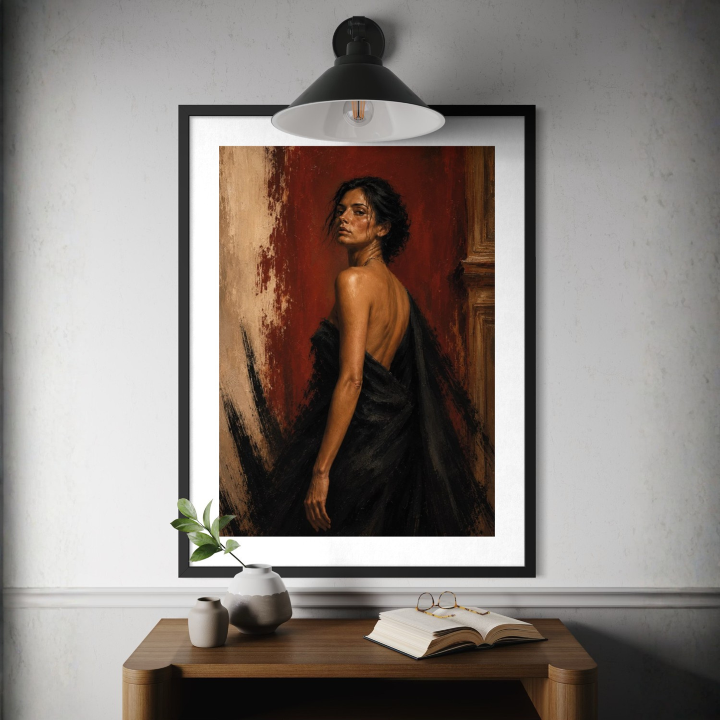 FIGURE STUDY IX — Defiance, Museum Quality Fine Art Print