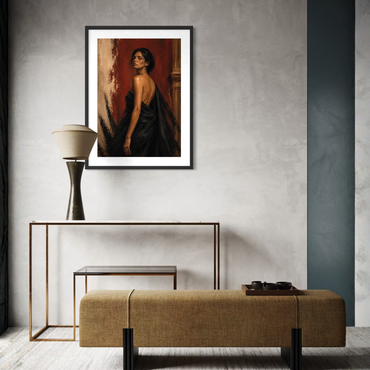 FIGURE STUDY IX — Defiance, Museum Quality Fine Art Print