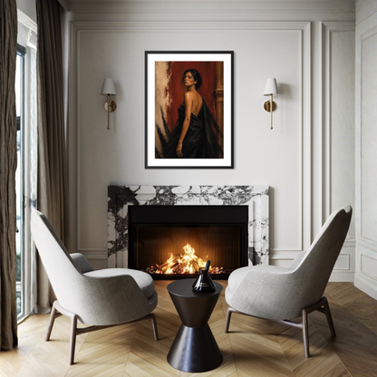 FIGURE STUDY IX — Defiance, Museum Quality Fine Art Print