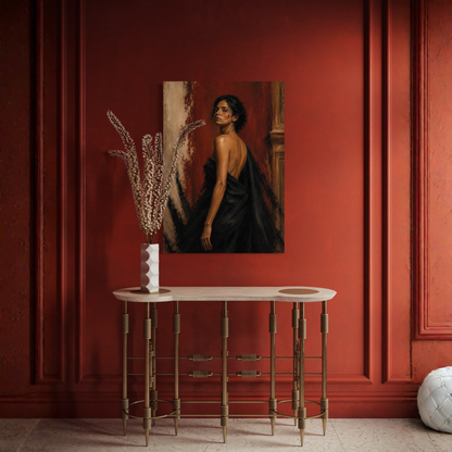 FIGURE STUDY IX — Defiance, Museum Quality Fine Art Print