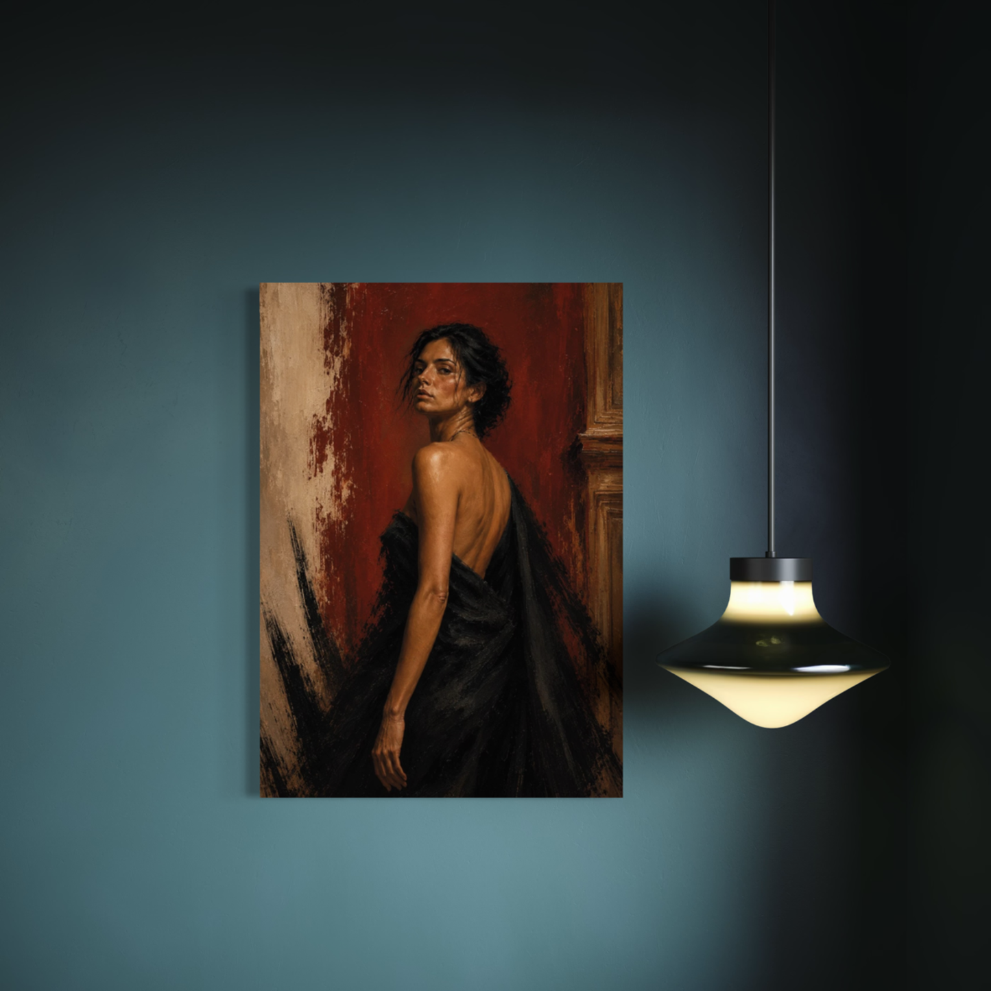 FIGURE STUDY IX — Defiance, Museum Quality Fine Art Print