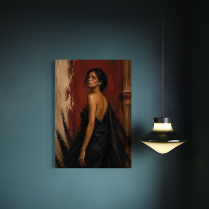 FIGURE STUDY IX — Defiance, Museum Quality Fine Art Print