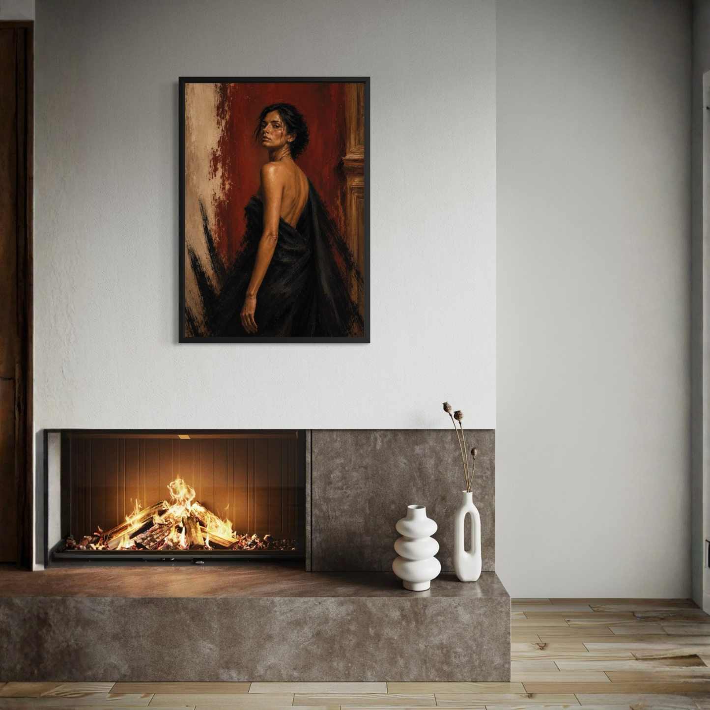 FIGURE STUDY IX — Defiance, Museum Quality Fine Art Print