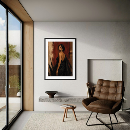 FIGURE STUDY IX — Defiance, Museum Quality Fine Art Print