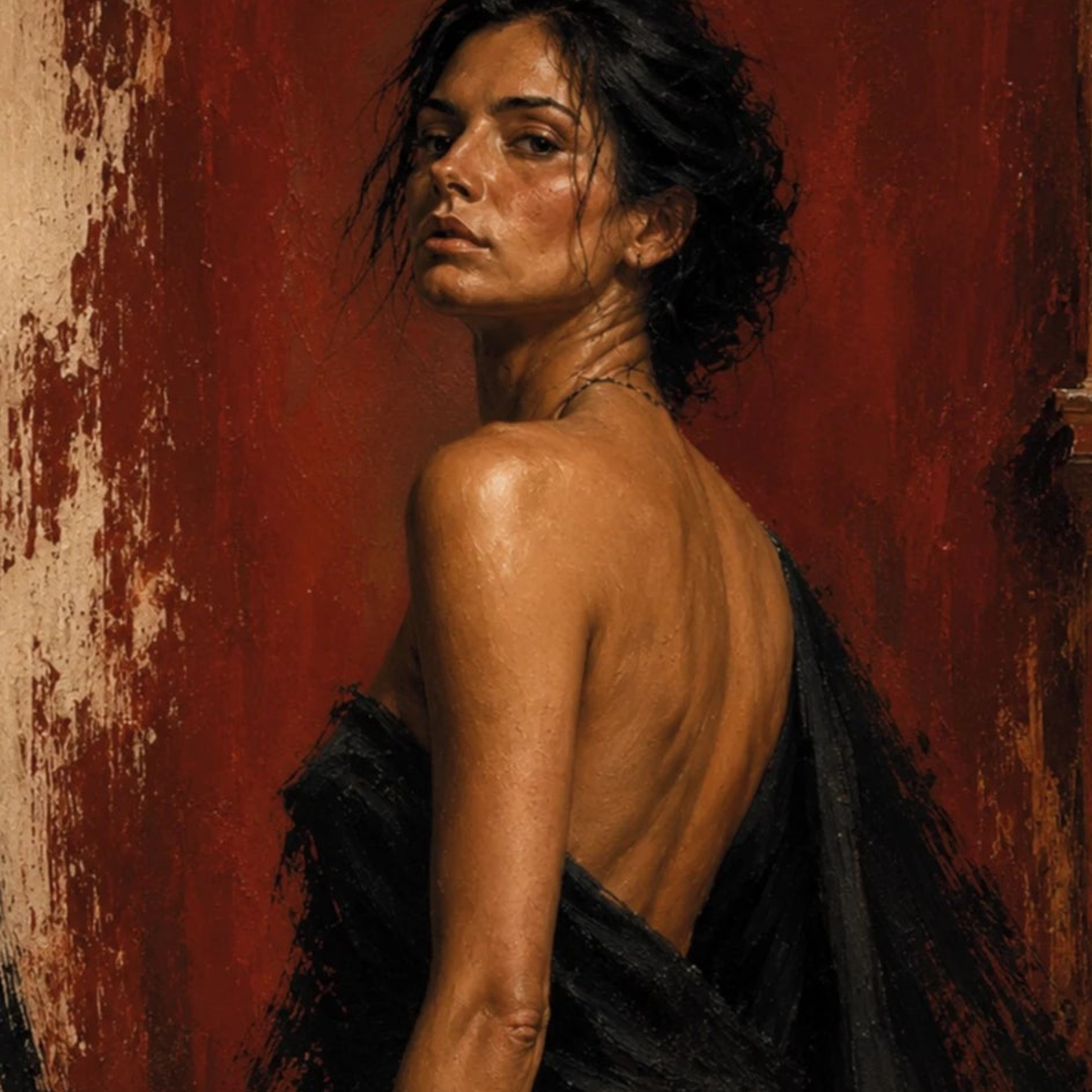 FIGURE STUDY IX — Defiance, Museum Quality Fine Art Print