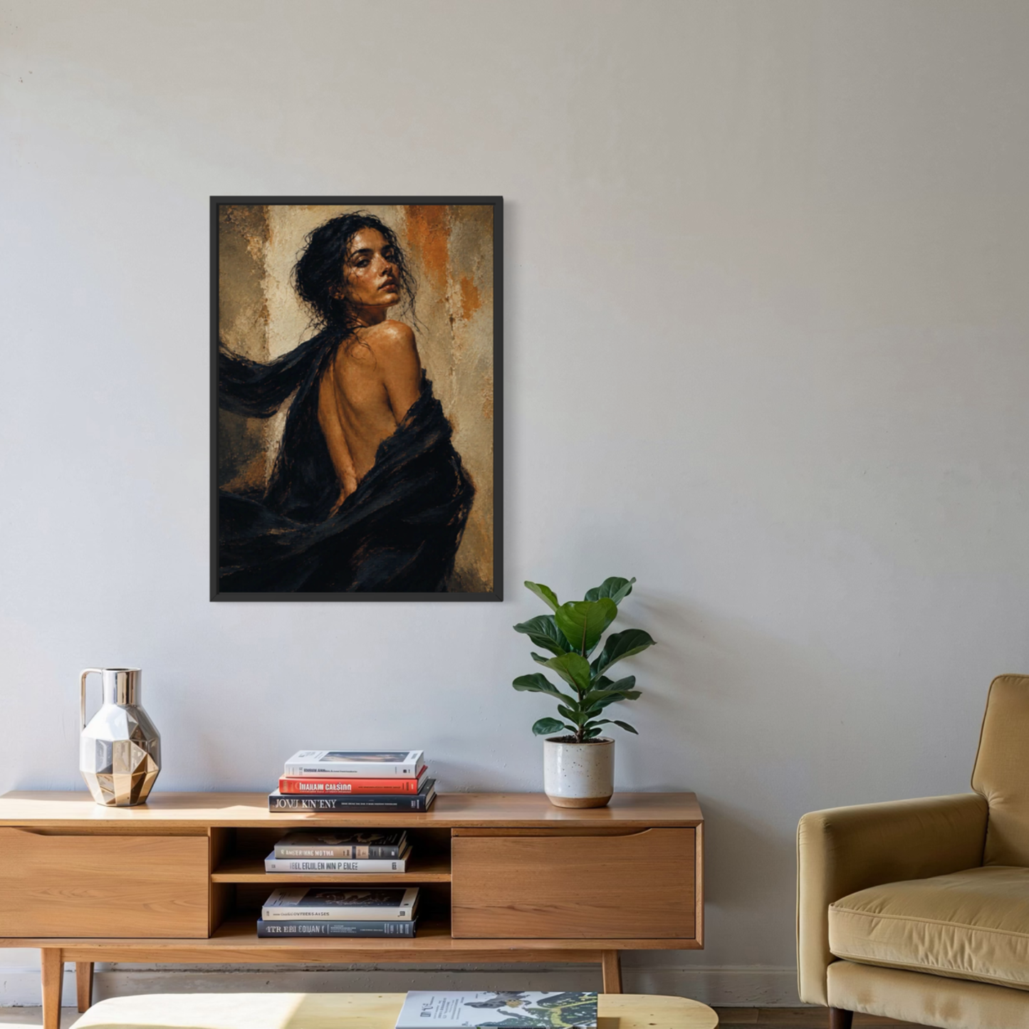 FIGURE STUDY X — Resolve, Museum Quality Fine Art Print