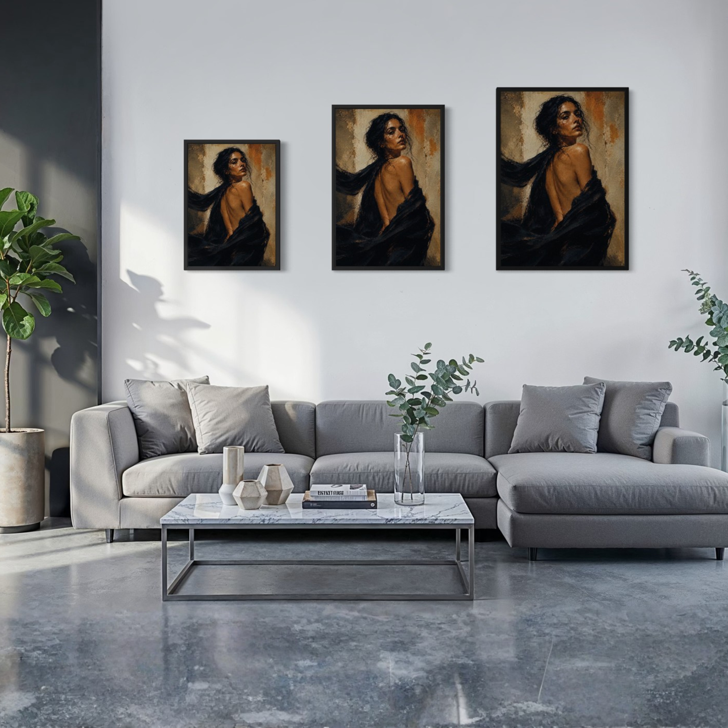 FIGURE STUDY X — Resolve, Museum Quality Fine Art Print