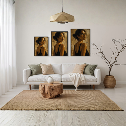 FIGURE STUDY III — Control, Museum Quality Fine Art Print