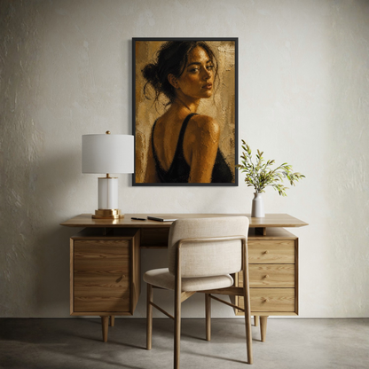 FIGURE STUDY III — Control, Museum Quality Fine Art Print
