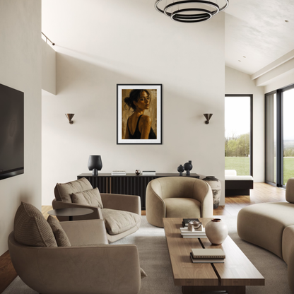 FIGURE STUDY III — Control, Museum Quality Fine Art Print