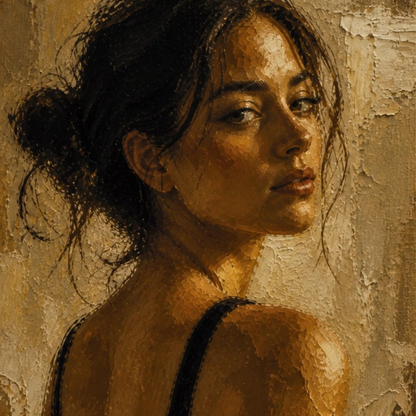 FIGURE STUDY III — Control, Museum Quality Fine Art Print