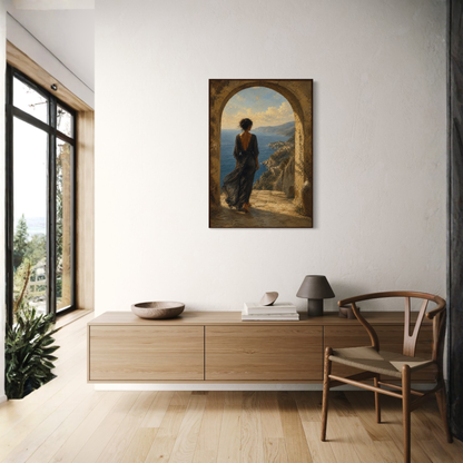 MEDITERRANEAN STUDIES — Horizon, Framed Art Print