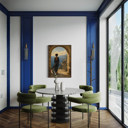 MEDITERRANEAN STUDIES — Horizon, Framed Art Print