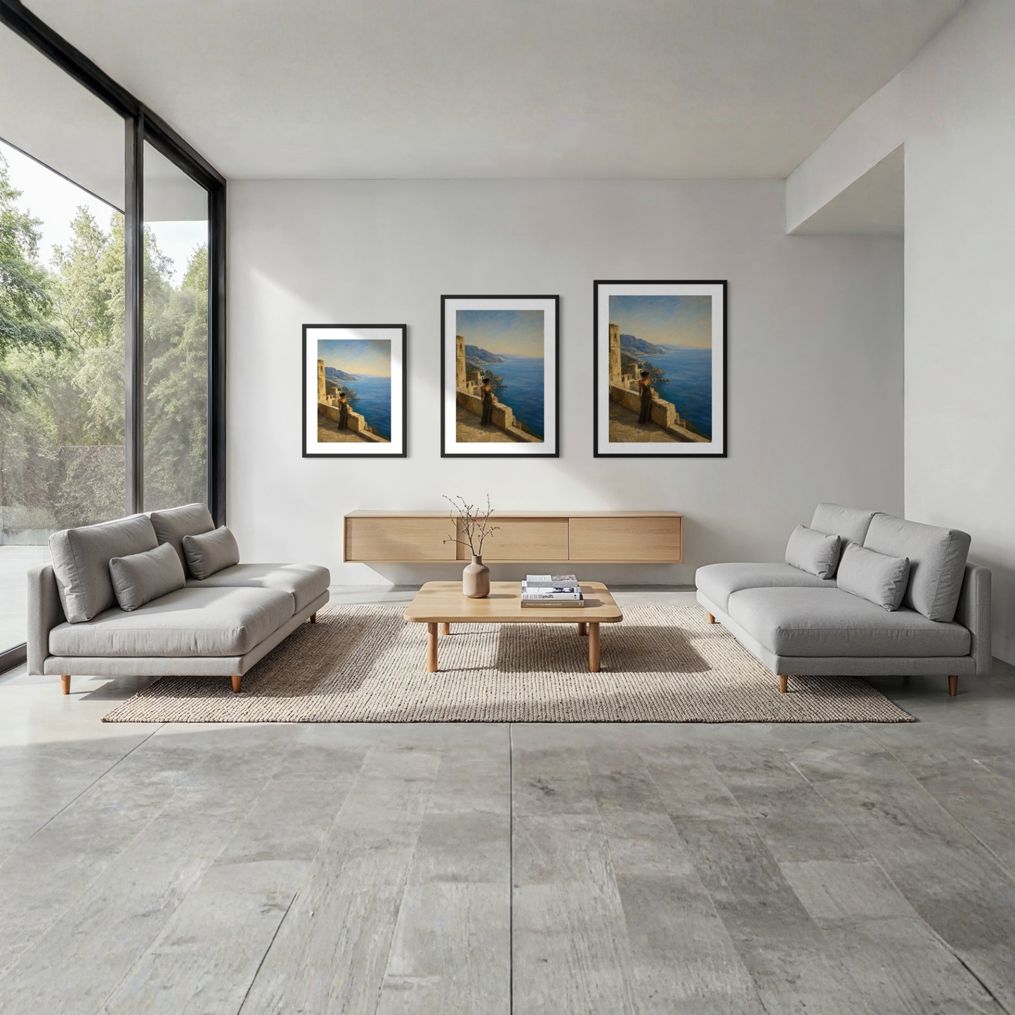 MEDITERRANEAN STUDIES — Still Water, Museum Quality Fine Art Print