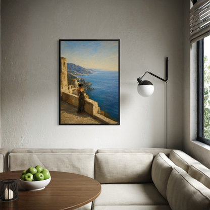 MEDITERRANEAN STUDIES — Still Water, Framed Art Print