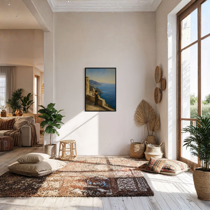 MEDITERRANEAN STUDIES — Still Water, Framed Art Print
