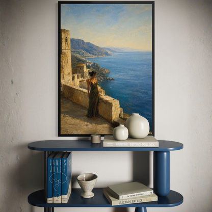 MEDITERRANEAN STUDIES — Still Water, Framed Art Print