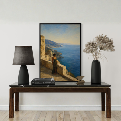 MEDITERRANEAN STUDIES — Still Water, Framed Art Print