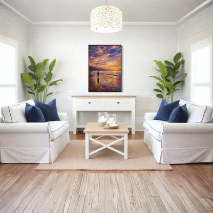 MEDITERRANEAN STUDIES — The Shore, Framed Art Print