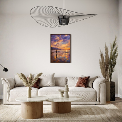 MEDITERRANEAN STUDIES — The Shore, Framed Art Print