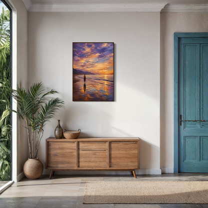 MEDITERRANEAN STUDIES — The Shore, Framed Art Print