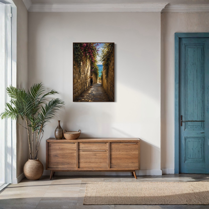 MEDITERRANEAN STUDIES — The Path, Framed Art Print