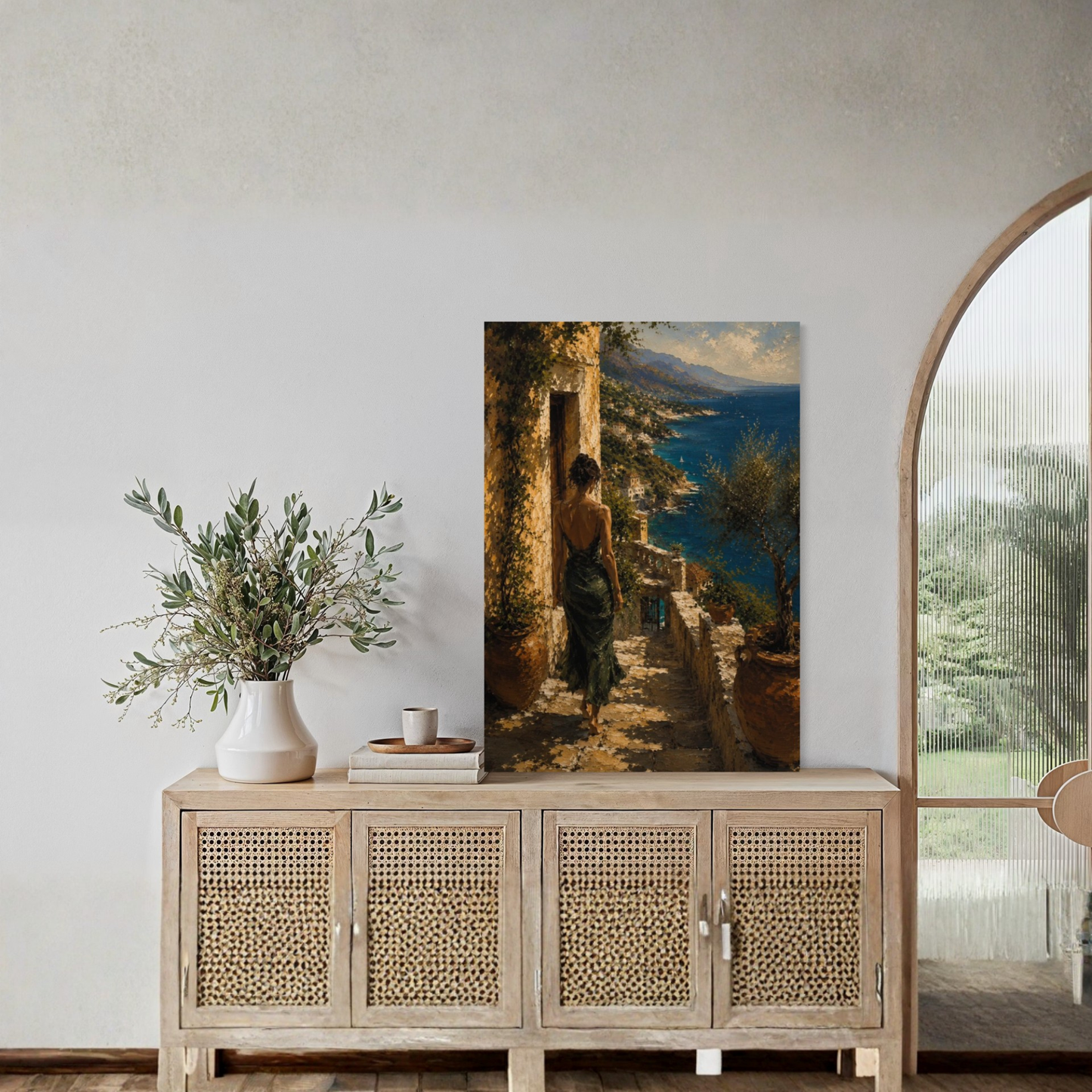 MEDITERRANEAN STUDIES — Arrival, Museum Quality Fine Art Print