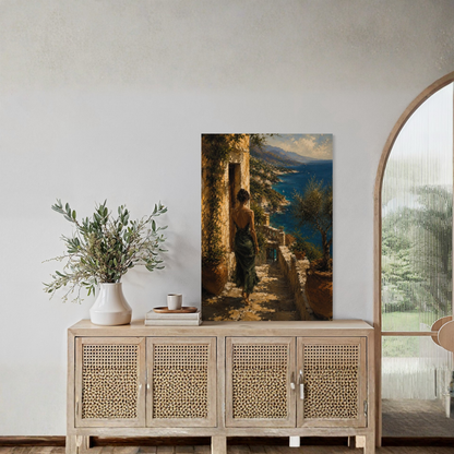 MEDITERRANEAN STUDIES — Arrival, Museum Quality Fine Art Print