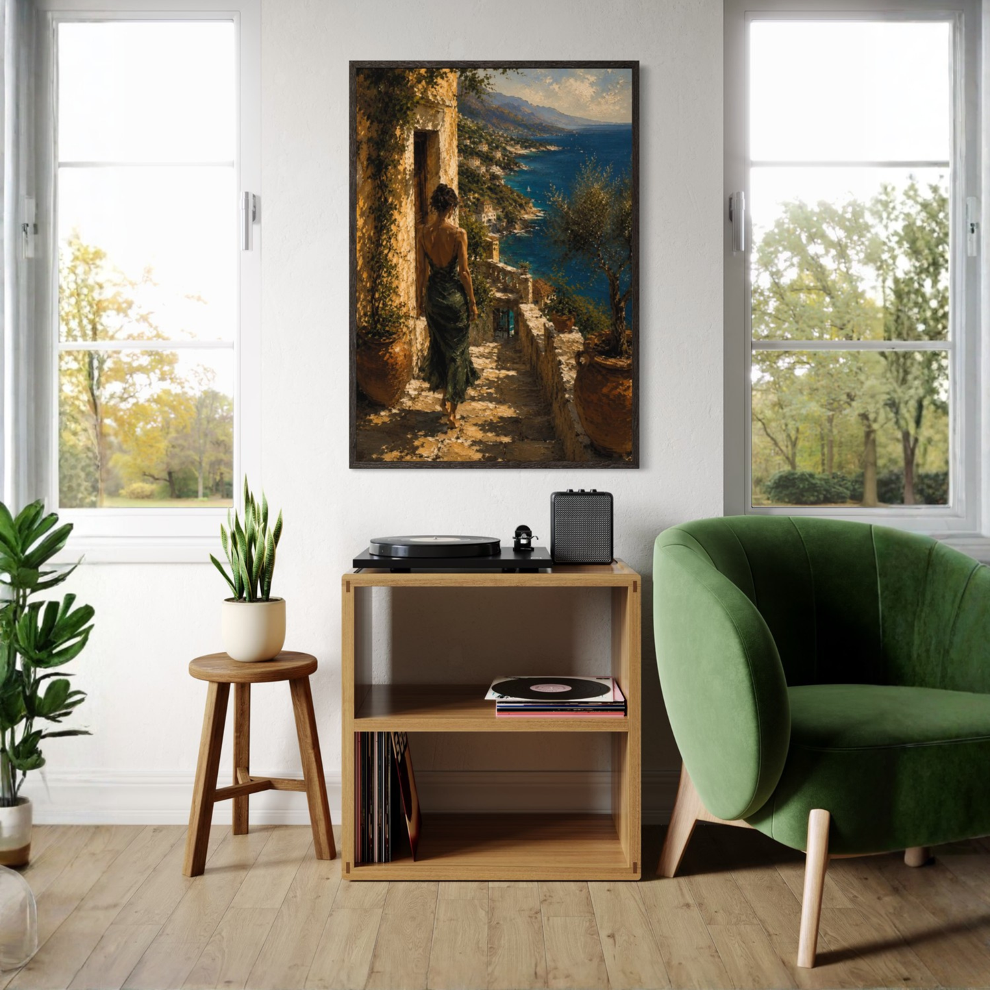MEDITERRANEAN STUDIES — Arrival, Museum Quality Fine Art Print