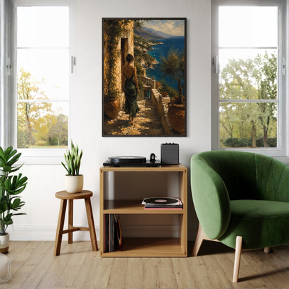 MEDITERRANEAN STUDIES — Arrival, Museum Quality Fine Art Print