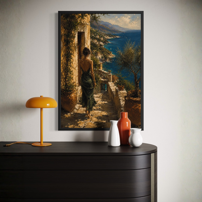 MEDITERRANEAN STUDIES — Arrival, Museum Quality Fine Art Print