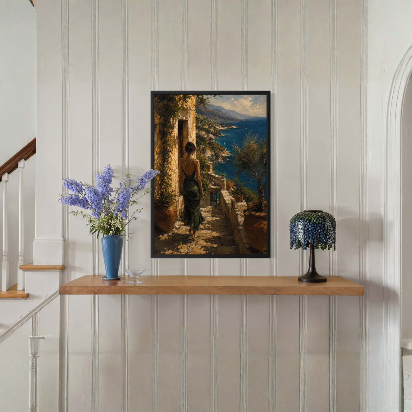 MEDITERRANEAN STUDIES — Arrival, Museum Quality Fine Art Print