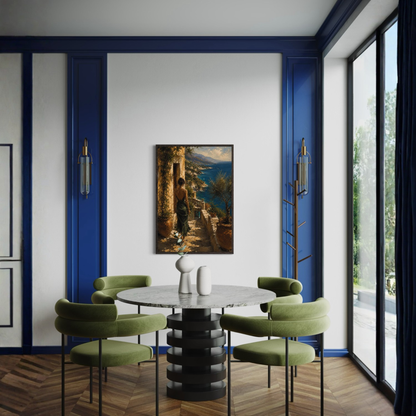 MEDITERRANEAN STUDIES — Arrival, Museum Quality Fine Art Print