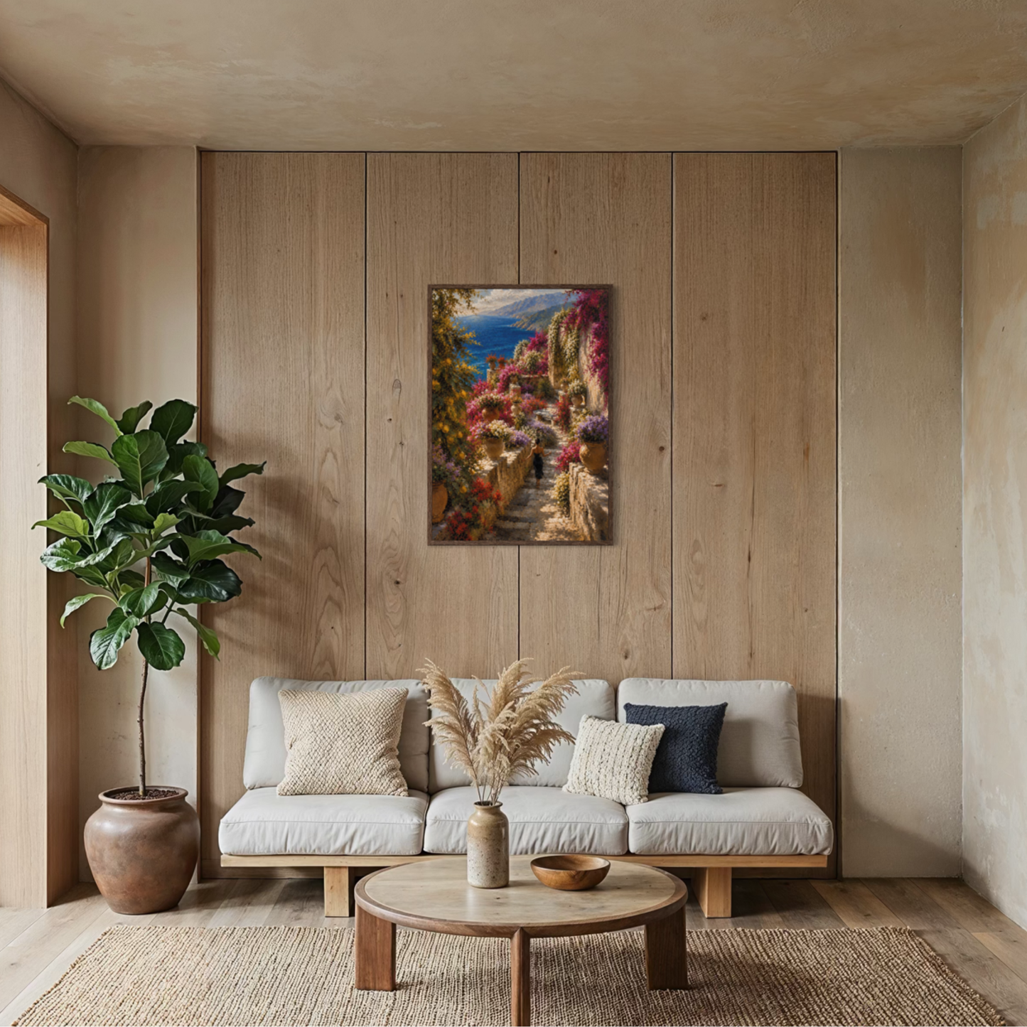 MEDITERRANEAN STUDIES — The Garden, Museum Quality Fine Art Print