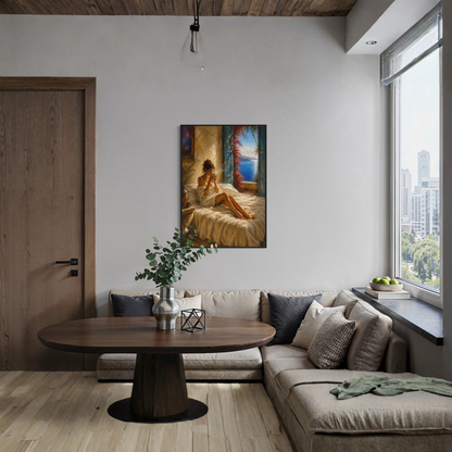MEDITERRANEAN STUDIES — First Light, Framed Art Print